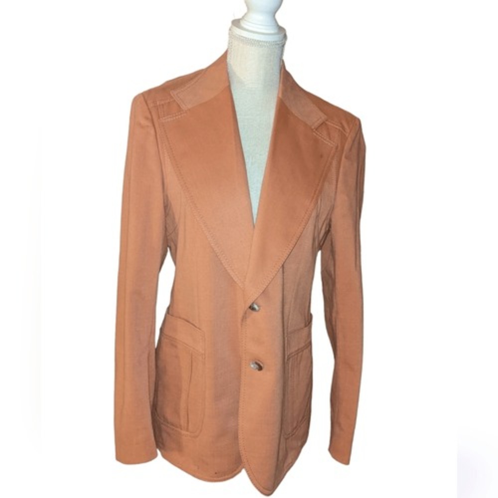 70s vintage Jupiter orange jacket made in‎ France jacket Rare